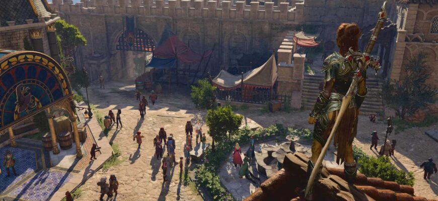 Тотальный подрыв города в Baldur's Gate 3